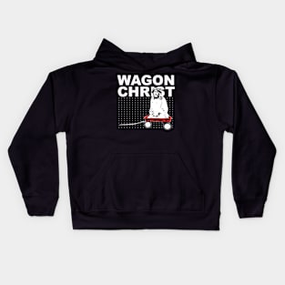 Wagon Christ music Kids Hoodie